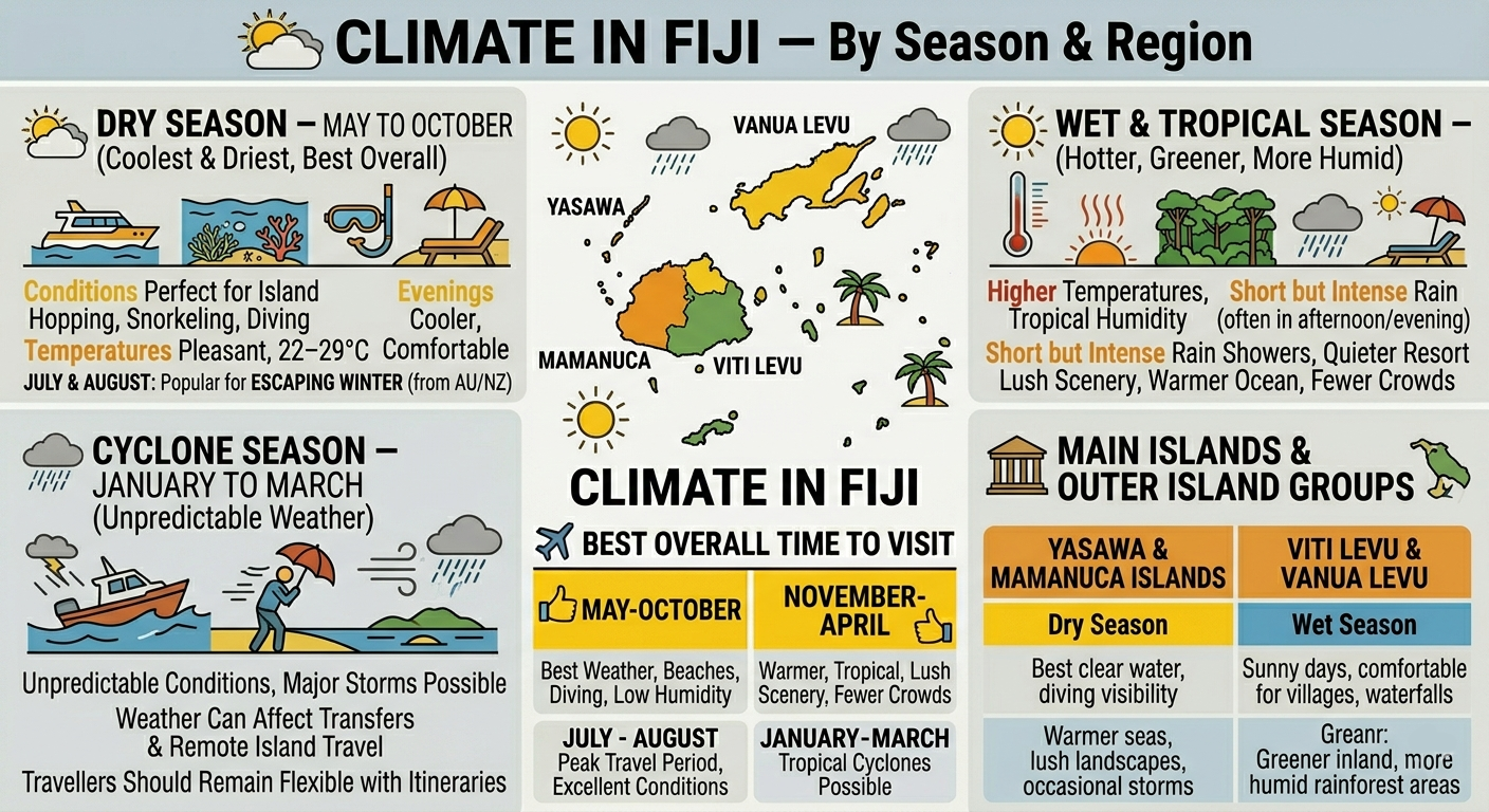 Climate in Fiji