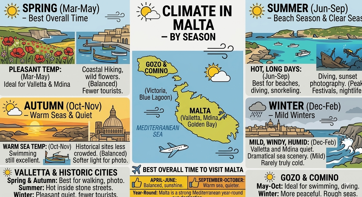 Climate in Malta