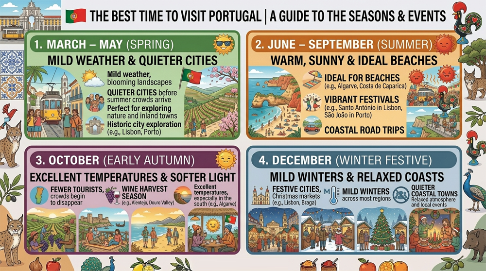 The Best Time to visit Portugal