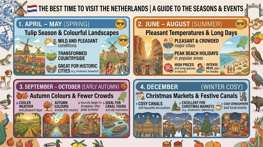 The Best Time to visit the Netherlands