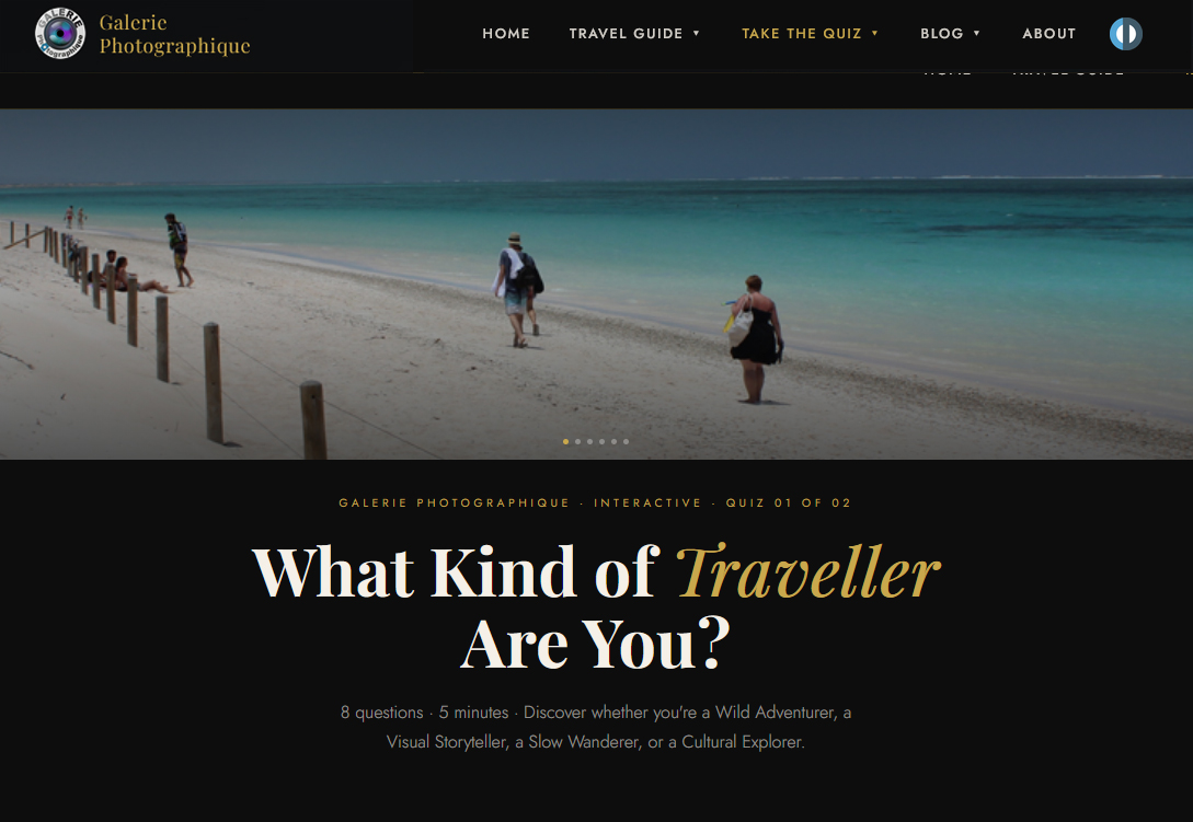 What Kind of Traveller Are You?