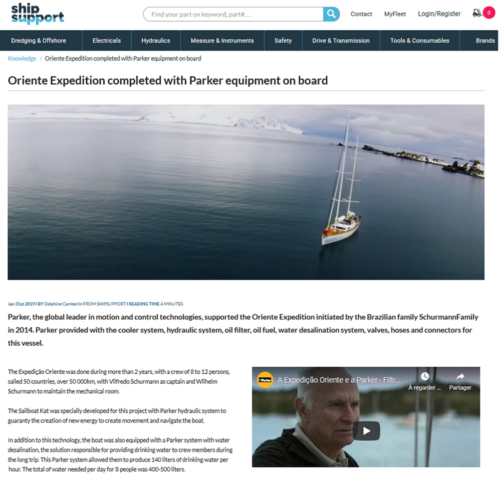 ShipSupport article by Delphine Camberlin