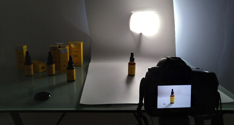 Studio product photography